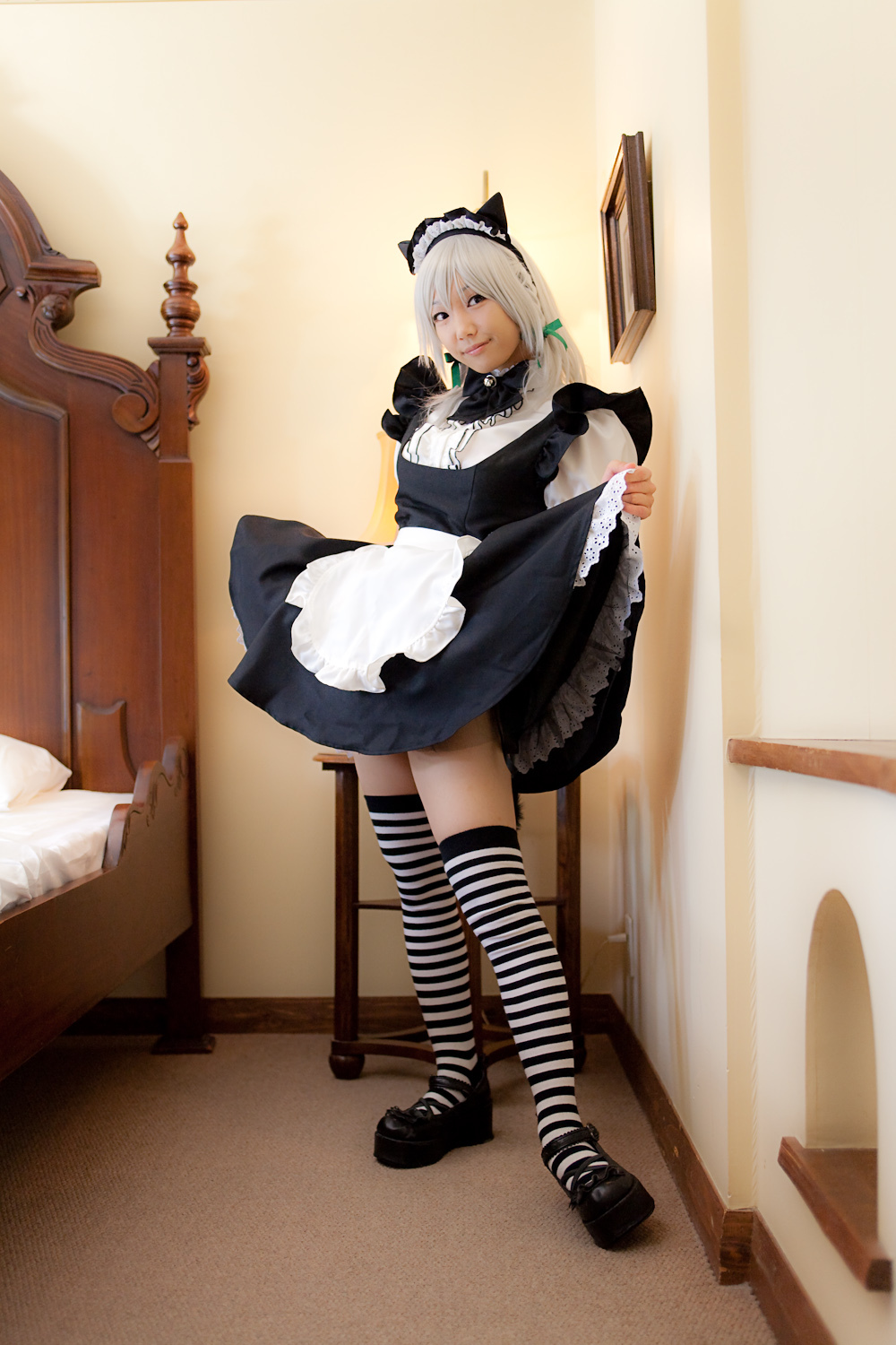 cosplay女佣扮相美女套图 c77 Sakuya Izayoi　(2)